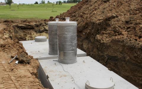 Waste Water Treatment Systems - construction site